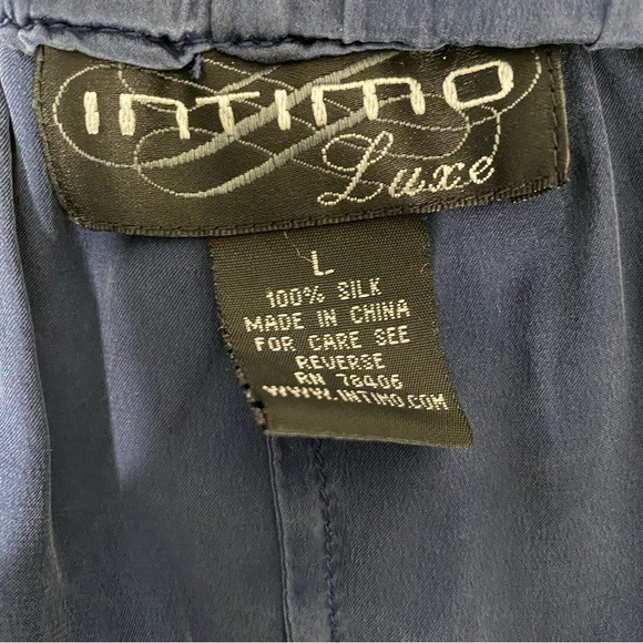 VINTAGE INTIMO LUXE 100% Silk Pajama Set - Picture 9 of 10